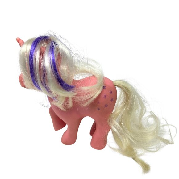Vintage My Little Pony Twilight G1 1983 Unicorn Stars Pink Toy - Picture 6 of 8